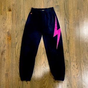 Girls Aviator Nation Sweatpants Size 14